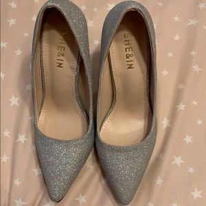 Silver heels